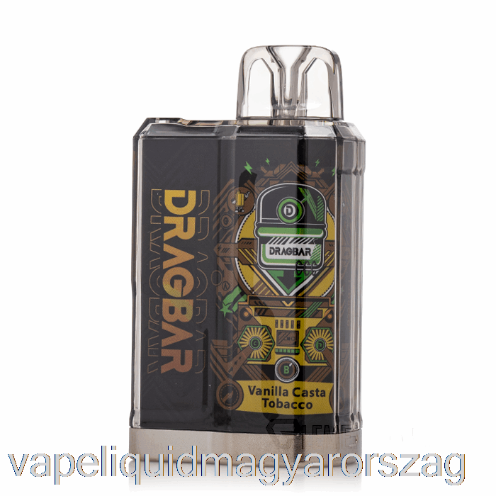 Dragbar B3500 Eldobható Vanília Casta Dohány Vape Toll